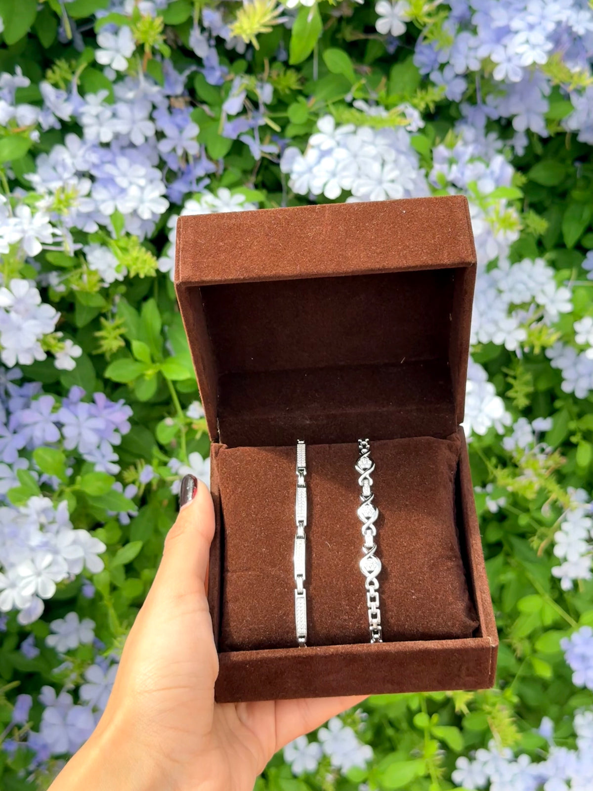 AURORA : Pack 2 Gourmettes + Coffret CADEAU🎀 + Packaging Offert 🎁